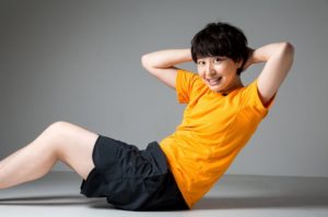 腹筋を継続する！